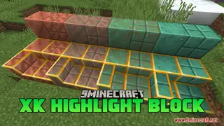 XK Highlight Block Resource Pack (1.21.1, 1.20.1) – Texture Pack