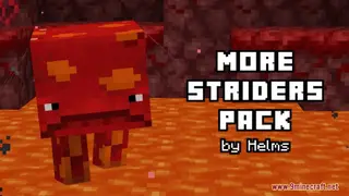 More Striders Resource Pack (1.21.1, 1.20.1) – Texture Pack