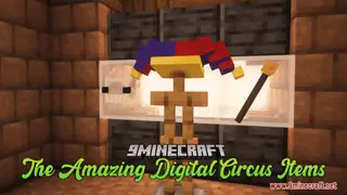 The Amazing Digital Circus Items Resource Pack (1.21.1, 1.20.1) – Texture Pack