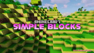Simple Blocks Resource Pack (1.21.1, 1.20.1) – Texture Pack