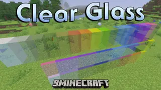 Clear Glass Texture Pack (26.x, 1.21) – Perfectly Clear Windows Without Borders