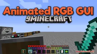 Animated RGB GUI Resource Pack (1.21.1, 1.20.1) – Texture Pack