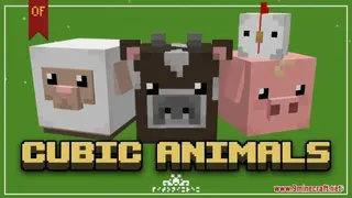 Cubic Animals Resource Pack (1.21.1, 1.20.1) – Texture Pack