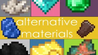 Alternative Materials Resource Pack (1.21.1, 1.20.1) – Texture Pack