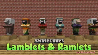 Lamblets & Ramlets Resource Pack (1.21.1, 1.20.1) – Texture Pack