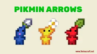 Pikmin Arrows Resource Pack (1.21.1, 1.20.1) – Texture Pack