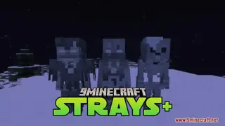 Strays+ Resource Pack (1.21.1, 1.20.1) – Texture Pack