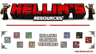 Hellim's Glowing Textures Resource Pack (1.21.1, 1.20.1) – Texture Pack