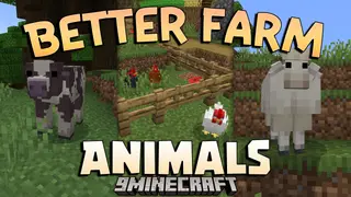 Better Farm Animals Texture Pack (26.x, 1.21) – Realistic Custom Models For Farm Animals