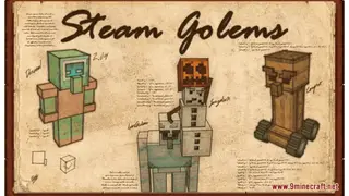 Steam Golems Resource Pack (1.21.1, 1.20.1) – Texture Pack