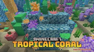 Tropical Coral Resource Pack (1.21.1, 1.20.1) – Texture Pack