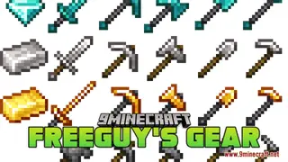 Freeguy's Gear Resource Pack (1.21.1, 1.20.1) – Texture Pack