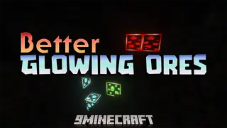 Better Glowing Ores Texture Pack (26.x, 1.21) – Glowing Ores And Clear Night Vision