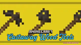 Castaway Wood Tools Resource Pack (1.21.1, 1.20.1) – Texture Pack