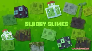 Sludgy Slimes Resource Pack (1.21.1, 1.20.1) – Texture Pack