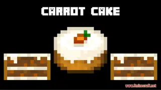 Carrot Cake Resource Pack (1.21.1, 1.20.1) – Texture Pack