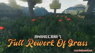 Full Rework Of Grass Resource Pack (1.21.1, 1.20.1) – Texture Pack