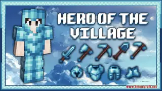 Hero Of The Village Resource Pack (1.21.1, 1.20.1) – Texture Pack