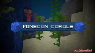 Minecon Corals Resource Pack (1.21.1, 1.20.1) – Texture Pack
