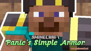 Panic's Simple Armor Resource Pack (1.21.1, 1.20.1) – Texture Pack