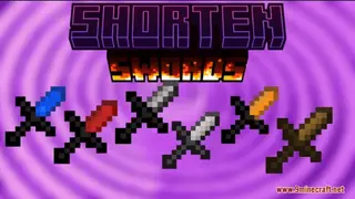 Shorten Swords Resource Pack (1.21.1, 1.20.1) – Texture Pack