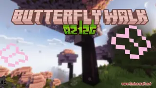 Butterfly Walk Resource Pack (1.21.1, 1.20.1) – Texture Pack