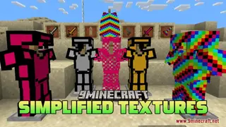 Simplified Textures Resource Pack (1.21.1, 1.20.1) – Texture Pack