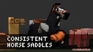 Consistent Horse Saddles Resource Pack (1.21.1, 1.20.1) – Texture Pack