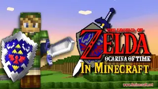 Zelda Ocarina Of Time Resource Pack (1.21.1, 1.20.1) – Texture Pack
