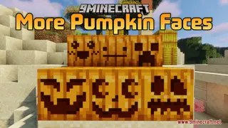 More Pumpkin Faces Resource Pack (1.21.1, 1.20.1) – Texture Pack
