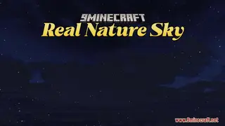 Real Nature Sky Resource Pack (1.21.1, 1.20.1) – Texture Pack