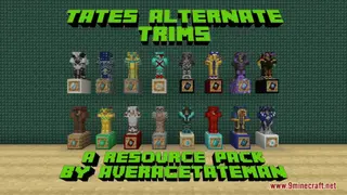 Tate's Alternate Trims Resource Pack (1.21.1, 1.20.1) – Texture Pack