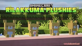 Rilakkuma Plushies Resource Pack (1.21.1, 1.20.1) – Texture Pack