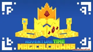 Patri's Adventure Time Crowns Resource Pack (1.21.1, 1.20.1) – Texture Pack