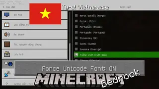 The Ty-el's Vietnamese Language Pack (26.x, 1.21) – Minecraft PE Tiếng Việt