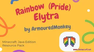 Rainbow (Pride) Elytra Resource Pack (1.21.1, 1.20.1) – Texture Pack