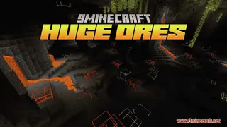 Huge Ores Resource Pack (1.21.1, 1.20.1) – Texture Pack