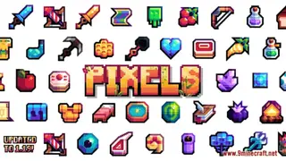 Pixels by Shapescape Resource Pack (1.21.1, 1.20.1) – Texture Pack