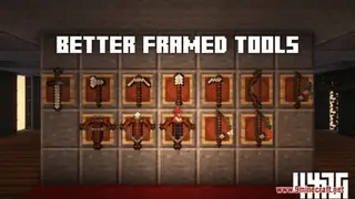 XXVI's Better Framed Tools Resource Pack (1.21.1, 1.20.1) – Texture Pack