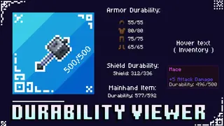 Durability Viewer Texture Pack (26.x, 1.21) – See Exact Item Durability