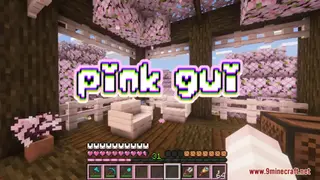 Pink GUI + Bunny HUD Resource Pack (1.21.1, 1.20.1) – Texture Pack