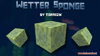 Wetter Sponge Resource Pack (1.21.1, 1.20.1) – Texture Pack