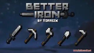 Better Iron Resource Pack (1.21.1, 1.20.1) – Texture Pack