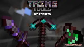 Trims Tools Resource Pack (1.21.1, 1.20.1) – Texture Pack