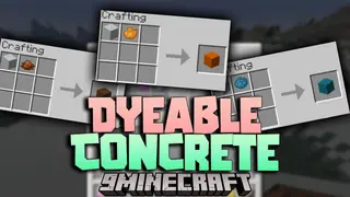 Dyeable Concrete Data Pack (1.20.6, 1.20.1) – Concrete Canvas