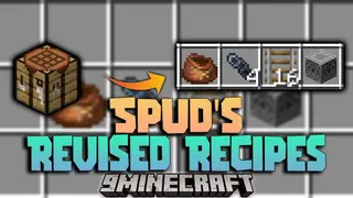 Spud's Revised Recipes Data Pack (1.20.6) – Crafting Made Simpler