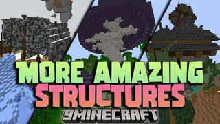 More Amazing Structures Data Pack (1.20.1, 1.20) – A World Overflowing With Wonders