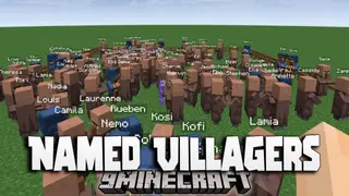 Named Villager Data Pack (1.20.6, 1.20.1) – A World Of Names