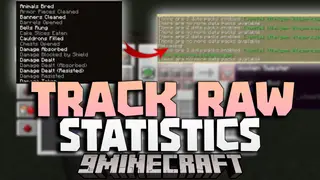 Track Raw Statistics Data Pack (1.20.4, 1.20.1) – Become A Stat Master