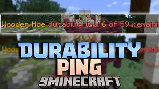 Durability Ping Data Pack (1.20.4, 1.20.1) – Never Get Caught Empty-Handed
